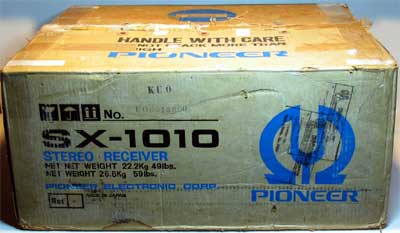 Pioneer Sx 1010 For Sale Classicaudio Com