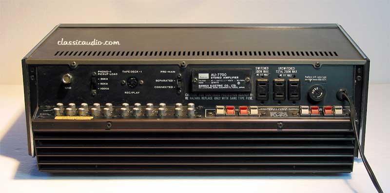 classicaudio.com.. For Sale.. Sansui AU-7700